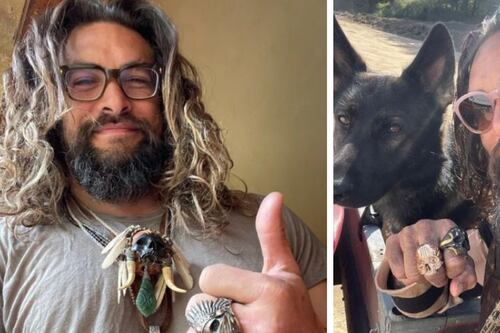 Tras su accidente en motocicleta, Jason Momoa reapareció en sus redes sociales con esta foto