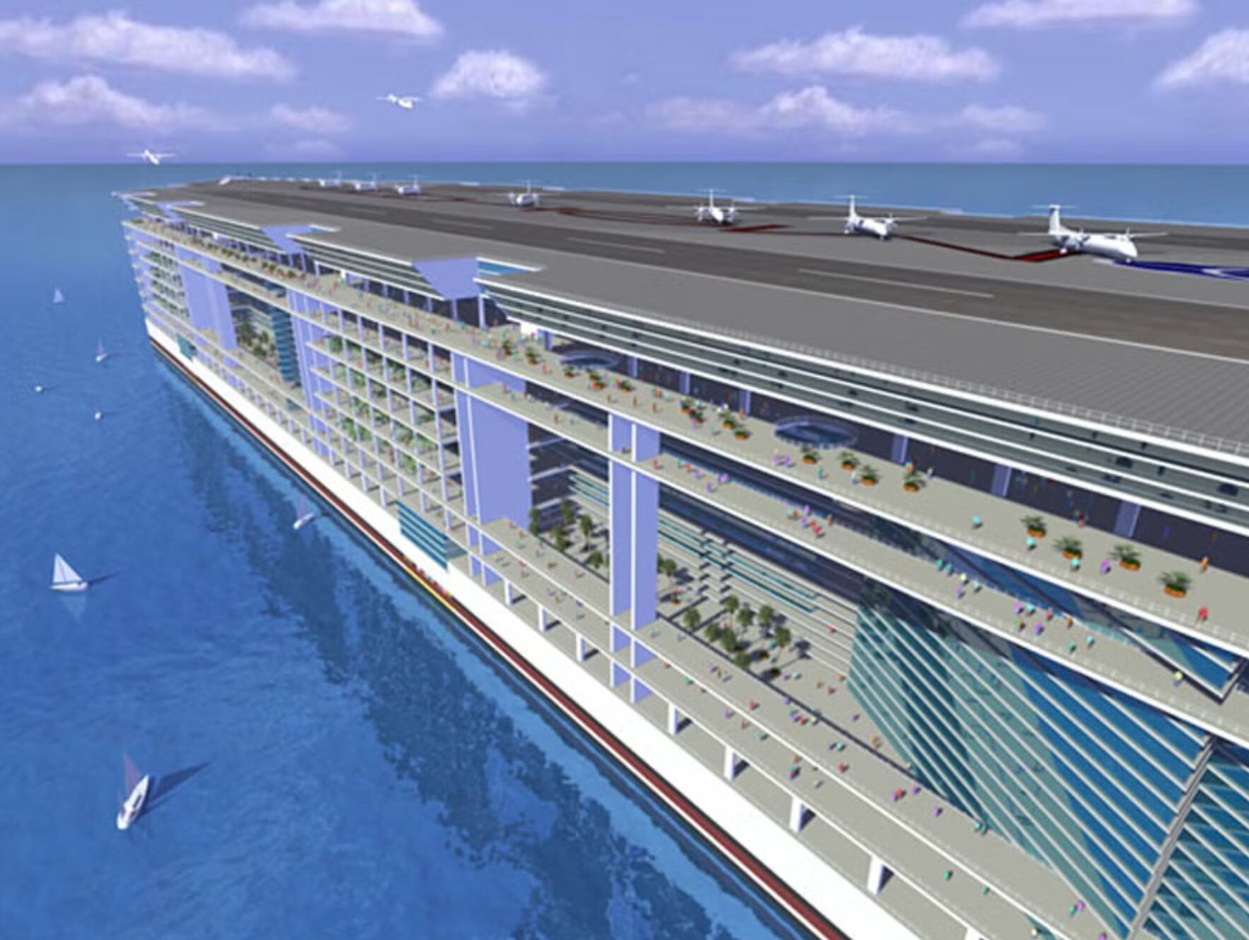Vive en el mar para siempre: El Freedom Ship busca 12.000 millones para construir una ciudad en aguas internacionales