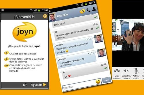 Movistar, Vodafone y Orange lanzan en España los primeros móviles con Joyn incorporado