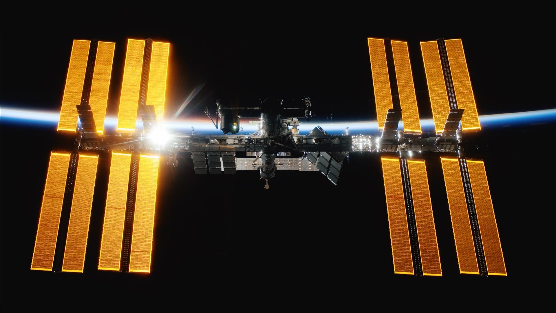 La Estación Espacial Internacional en órbita.