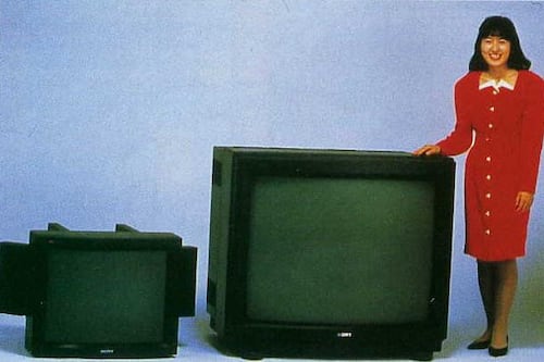 Sony una vez fabricó un televisor tan grande como un niño: así era el PVM-4300
