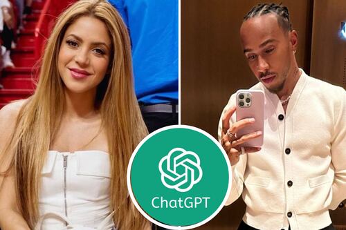 Hasta el ChatGPT habla sobre Shakira y Hamilton: ¿Será una relación con futuro?