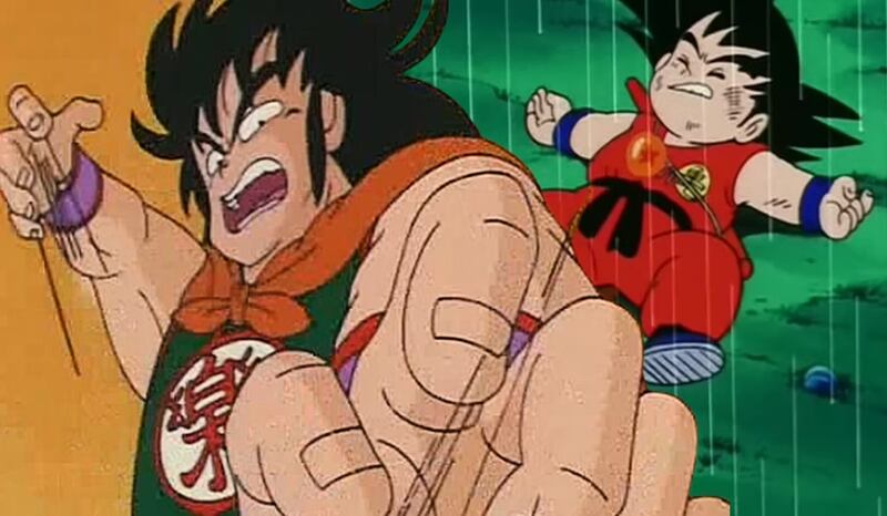 Yamcha y Goku Dragon Ball