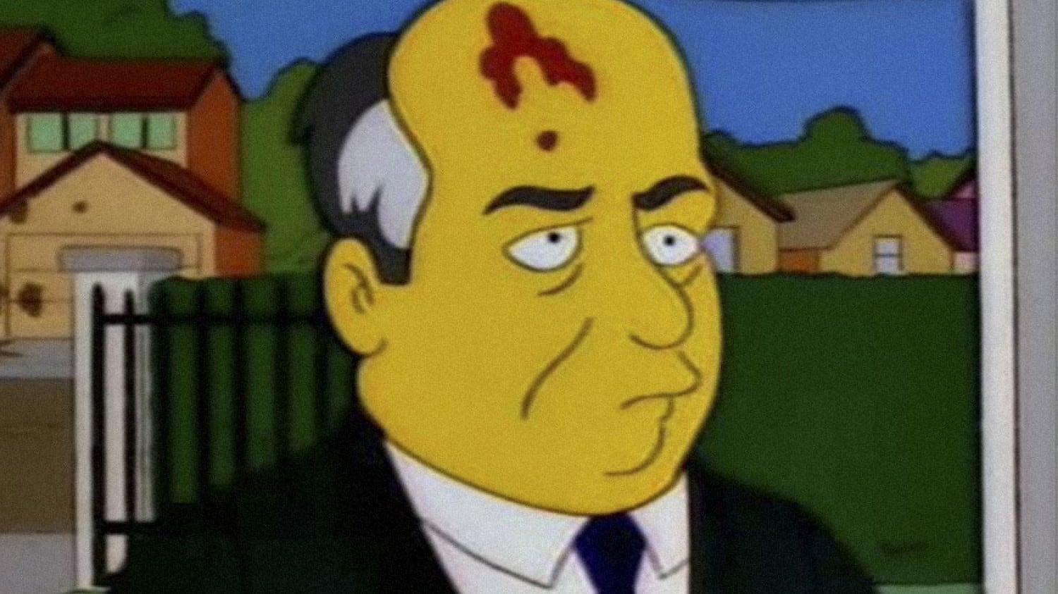 El antiguo líder soviético apareció en Los Simpson.