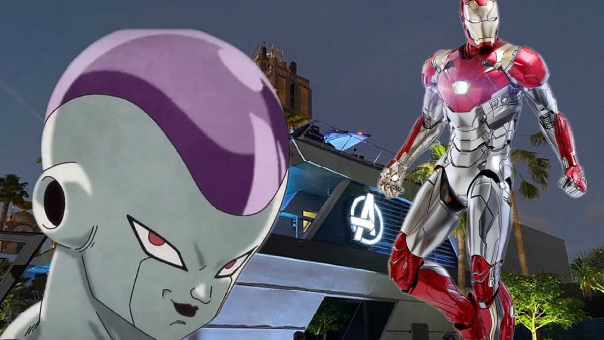 Freezer Iron Man. Montaje Alberto Sandoval