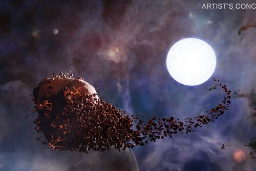 Telescopios de la NASA captan el momento en que una estrella destruye a un planeta a 650 años luz de la Tierra