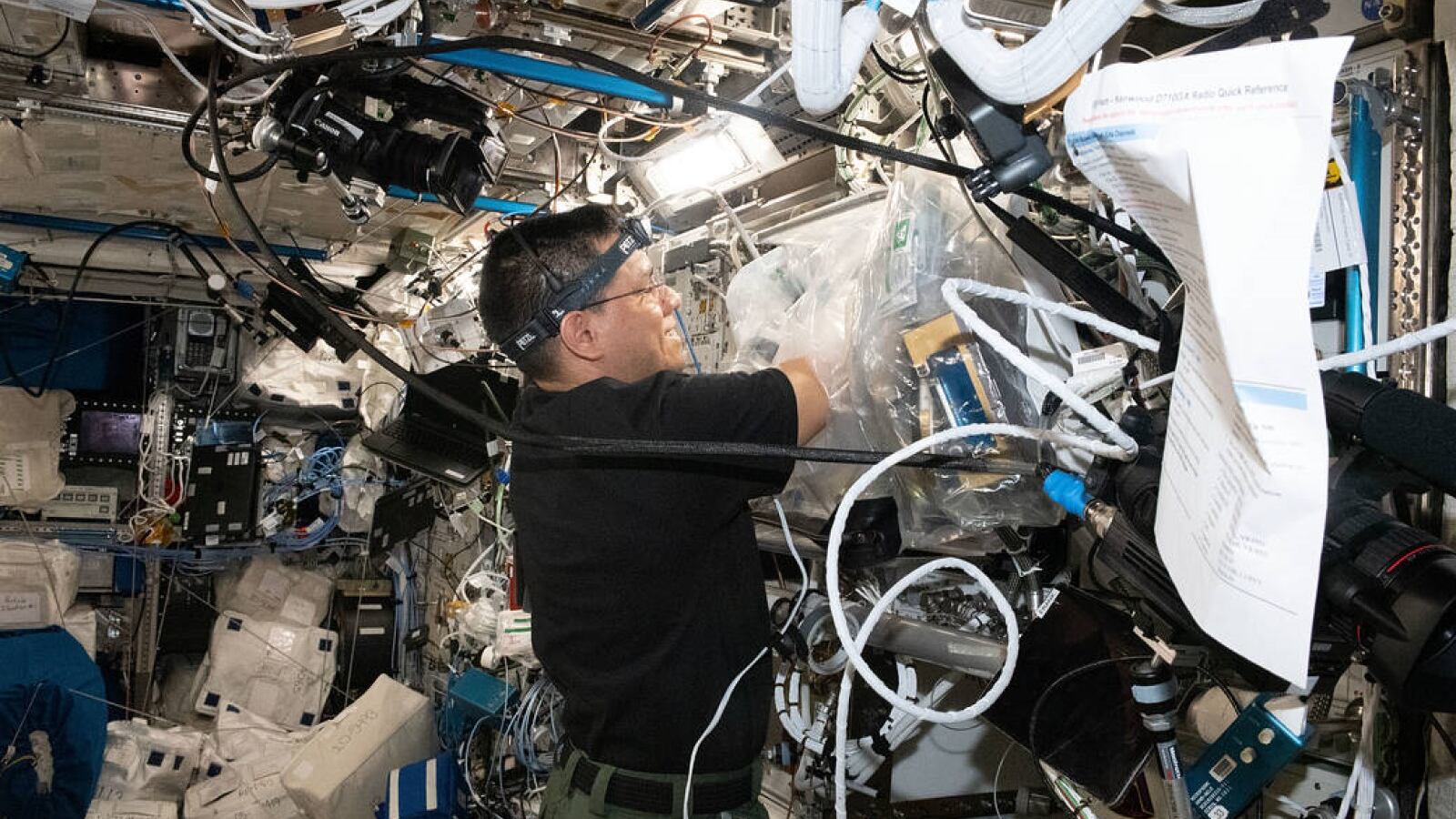 Frank Rubio en la Estación Espacial Internacional