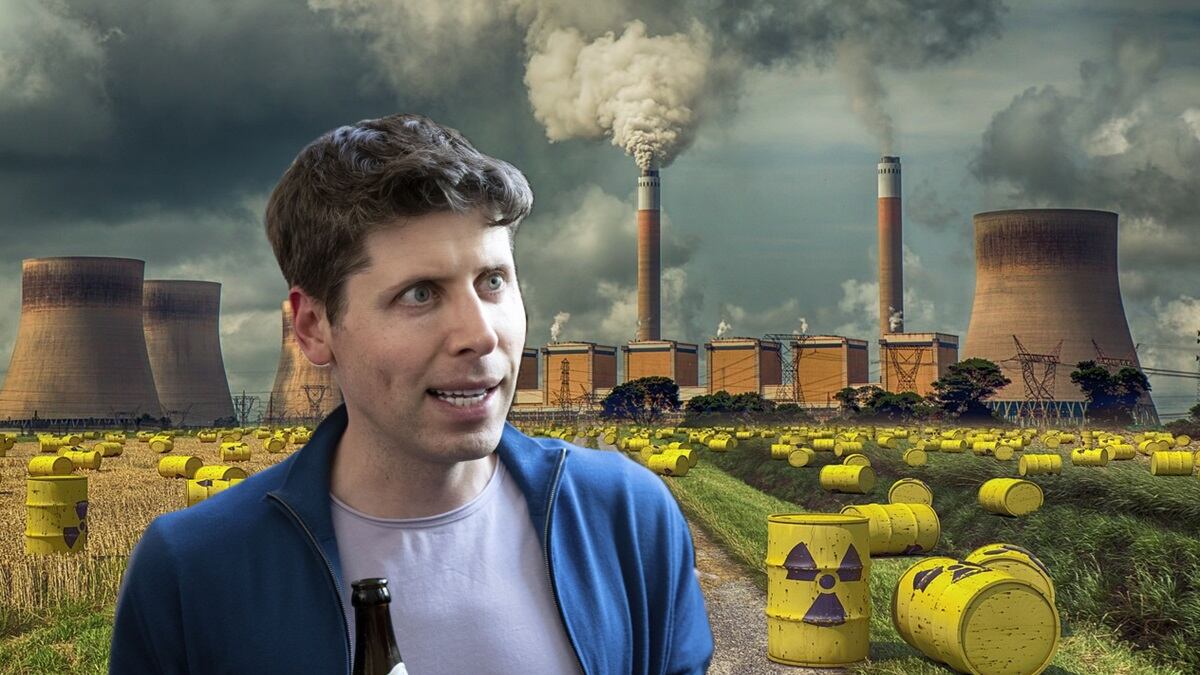 Sam Altman contaminación