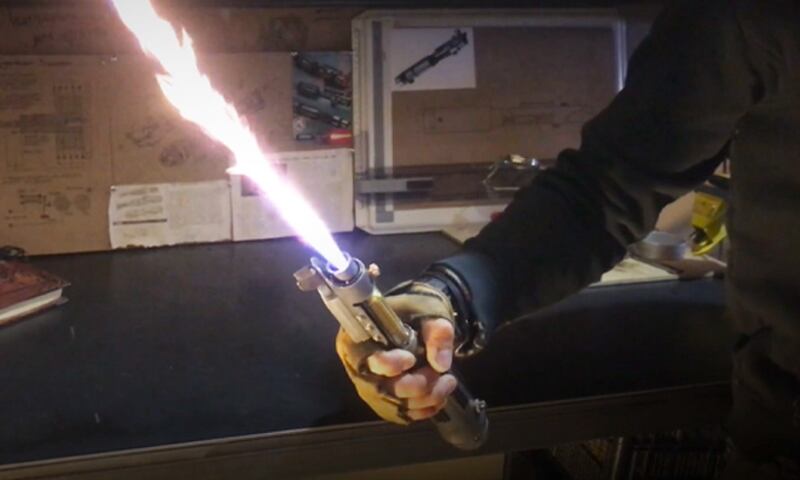 Sable de luz tipo Star Wars