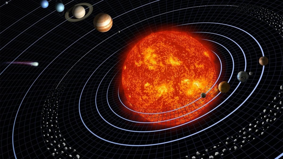Tormenta solar. Sistema Solar