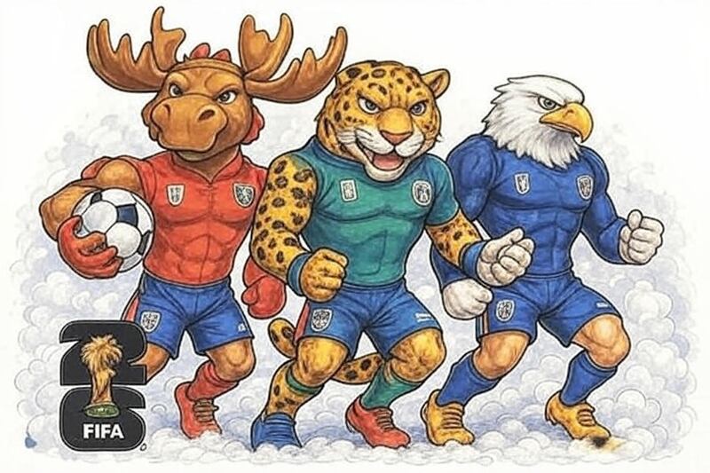 Memes mascotas Mundial 2026.