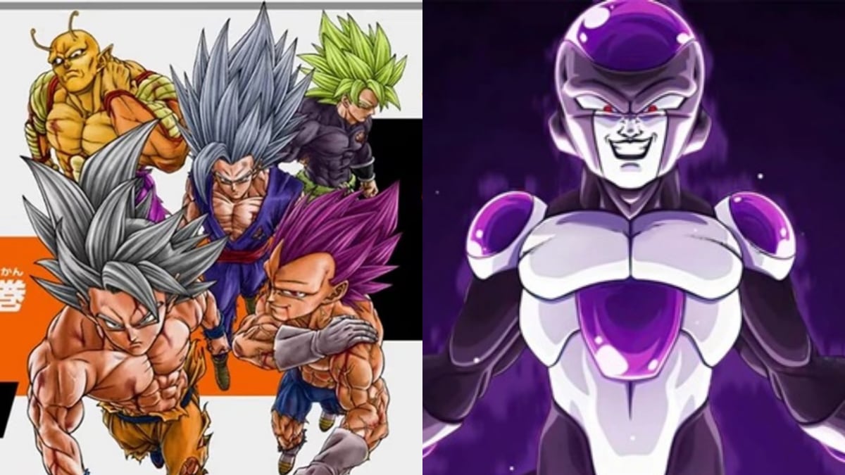 Guerreros Z de Dragon Ball Super y Freezer