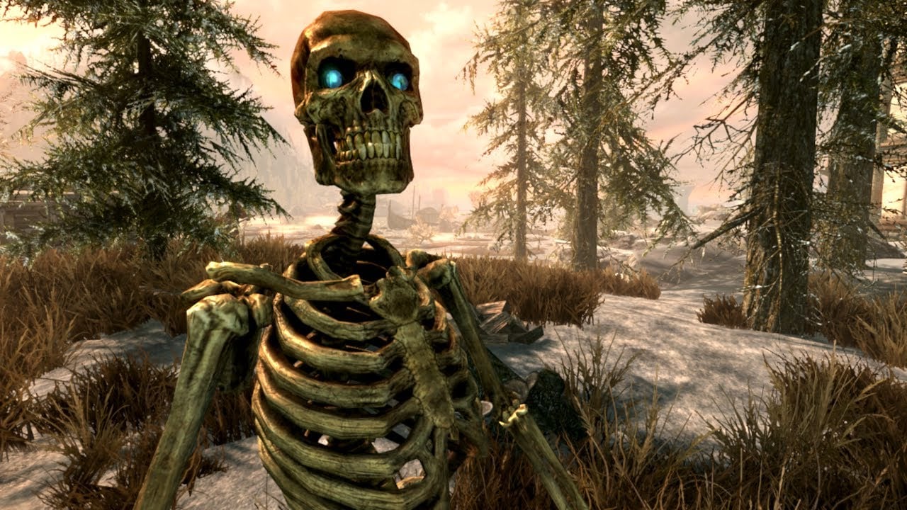 Los esqueletos son de los enemigos más frustrantes de The Elder Scrolls V: Skyrim. Alguien usó tecnología de reconstrucción facial para mostrar su rostro.