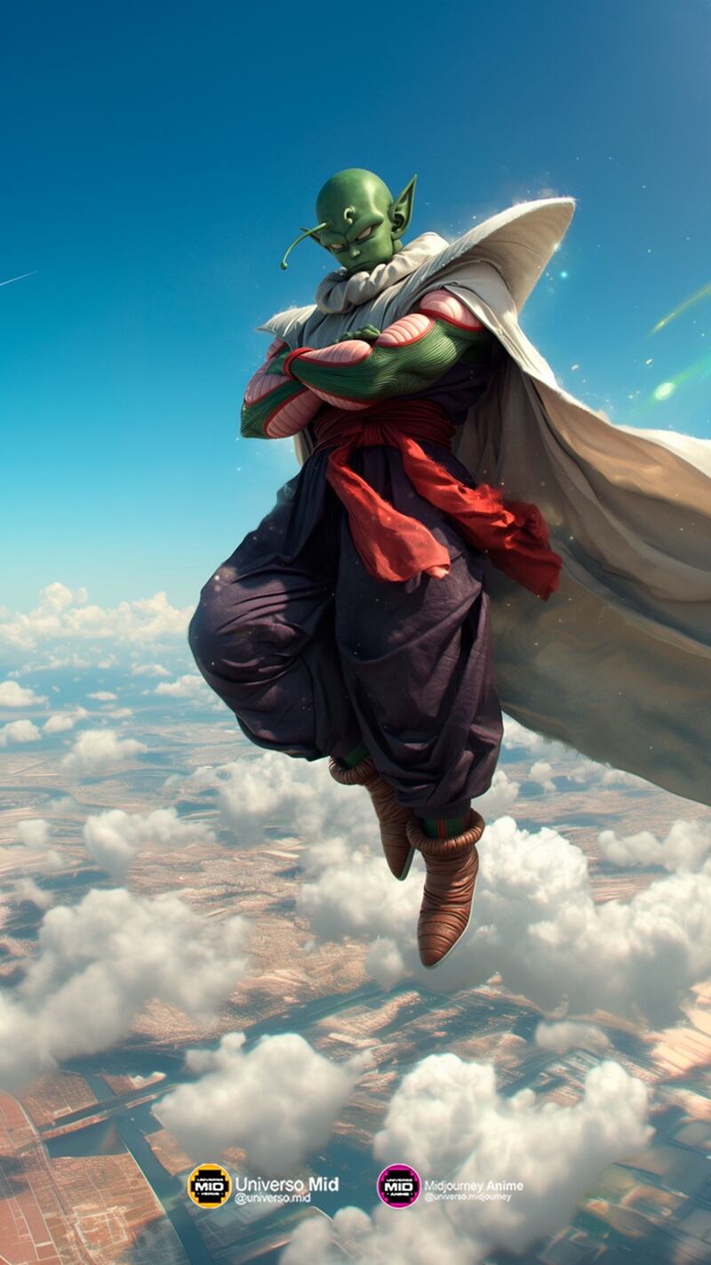 Piccolo hiperrealista - vía Universo Mid