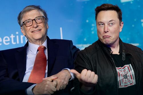 La insólita pelea entre Bill Gates y Elon Musk por un Porsche