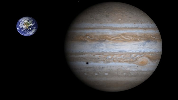 Júpiter Tierra