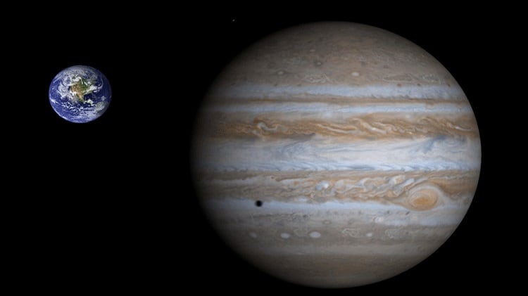 Júpiter Tierra