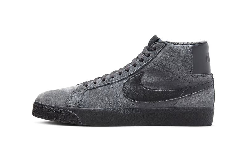 Nike SB Blazer Mid Anthracite Suede