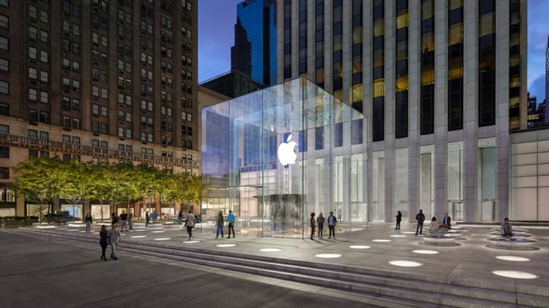 Apple Store Quinta Avenida de Nueva York.