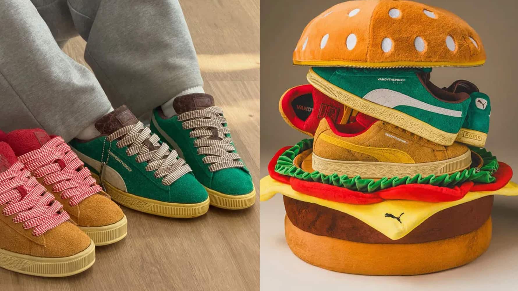 Puma x Vandy The Pink Burger Edition