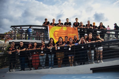 Fans de los smartphones hicieron recorrido fotográfico en el Malecón del Río en Barranquilla
