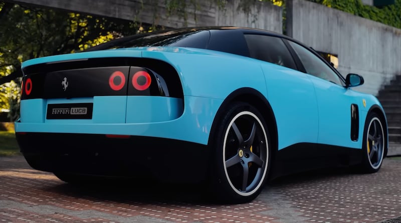 Ferrari Luce es 100% eléctrico