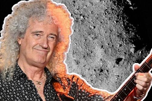 De Queen al espacio: Brian May ayudó a la NASA a aterrizar una nave sobre el asteroide Bennu