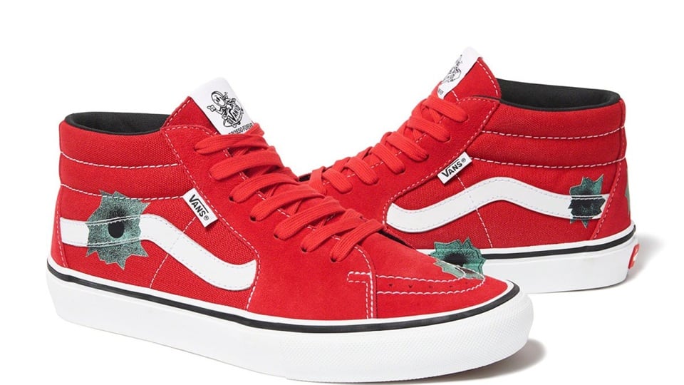 Supreme x Vans Skate Grosso Mid