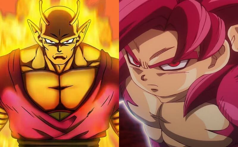 Orange Piccolo de Dragon Ball Super vs Super Saiyajin 4 de Dragon Ball Daima