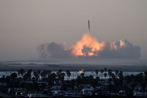 Explotó el megacohete Starship de Elon Musk, generando un agujero récord en la ionosfera
