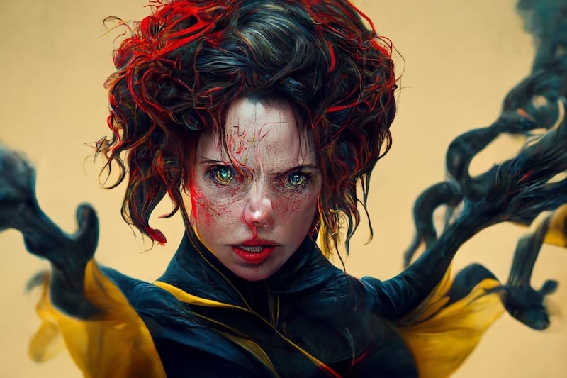 Scarlet Witch x Black Widow x Doctor Strange