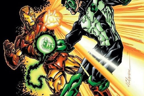 Marvel vs. DC: Hasta los trajes más avanzados de Iron Man parecen viejas hojalatas al lado de las creaciones de Green Lantern