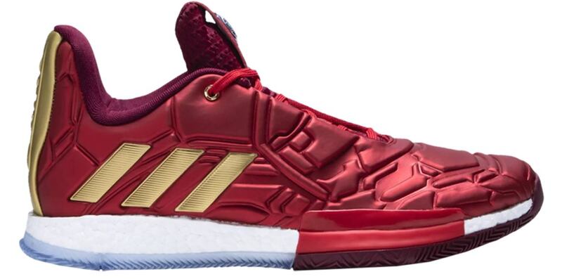 Las zapatillas creadas por James Harden en colaboración con Adidas.