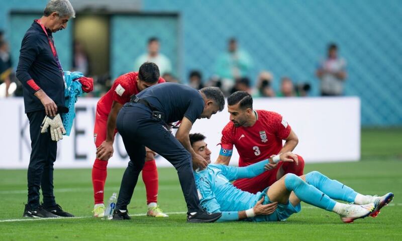 Alireza Beiranvand, arquero de Irán