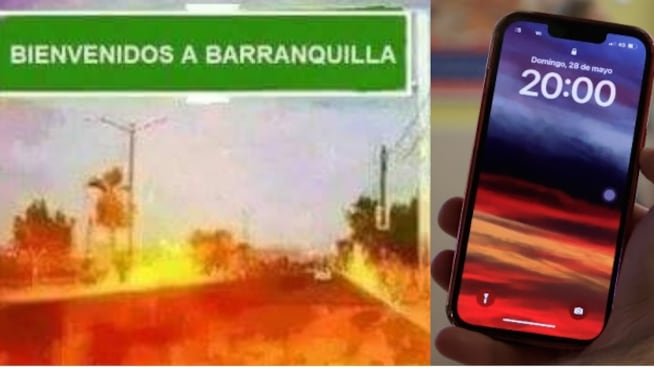El calor está afectando los celulares en Barranquilla.