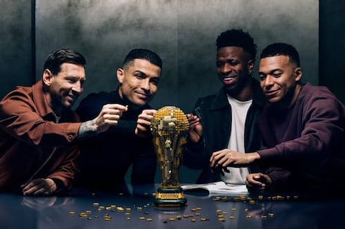 Cuánto pagó LEGO a Messi, Cristiano Ronaldo, Mbappé y Vinicius Jr.: las cifras millonarias del comercial