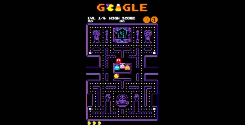 Doodle - Google - Pac-Man