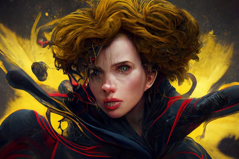 Scarlet Witch x Black Widow x Doctor Strange