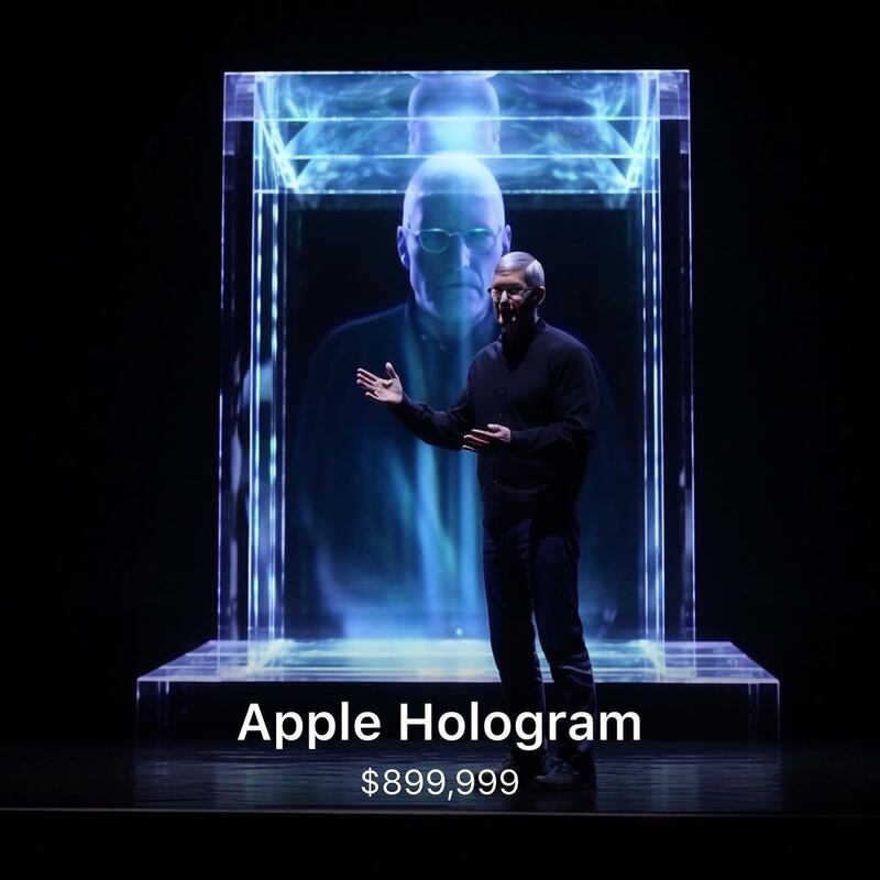 Apple Hologram Imagesby.ai