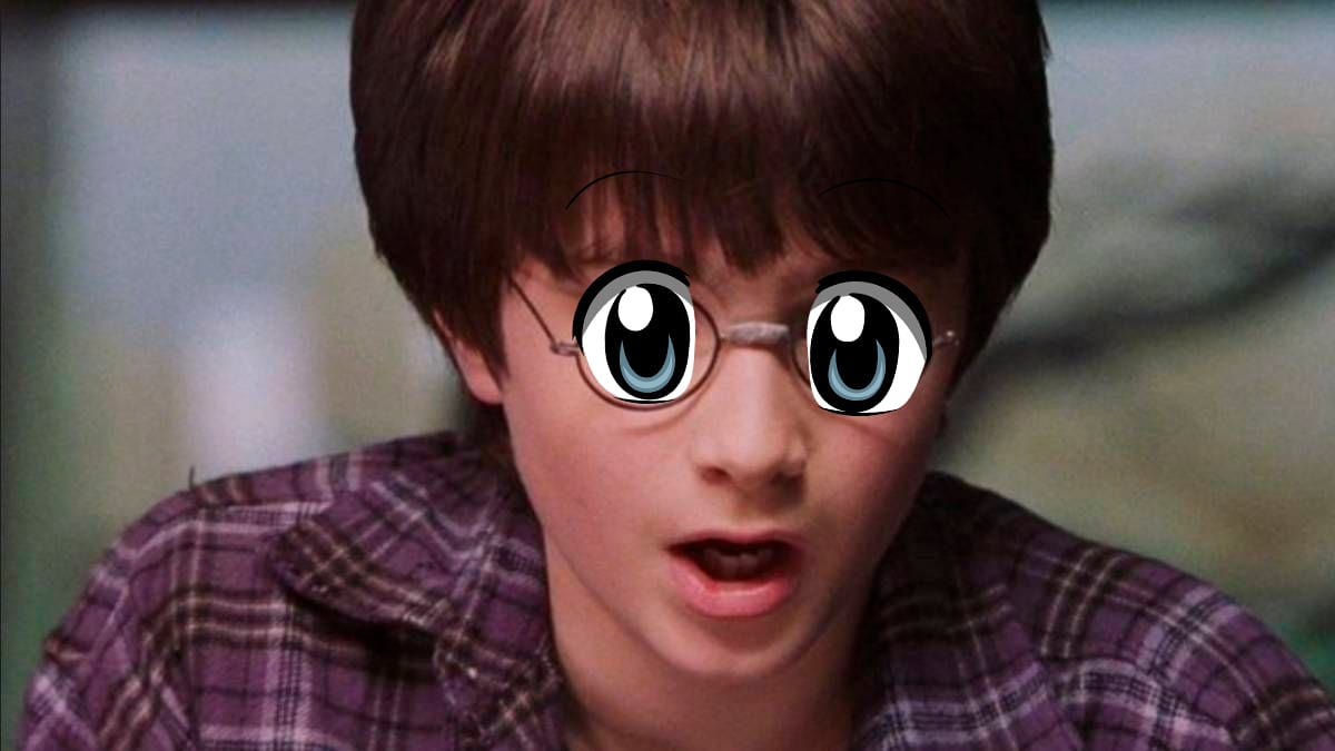 Inteligencia Artificial imagina a Harry Potter como un animé.