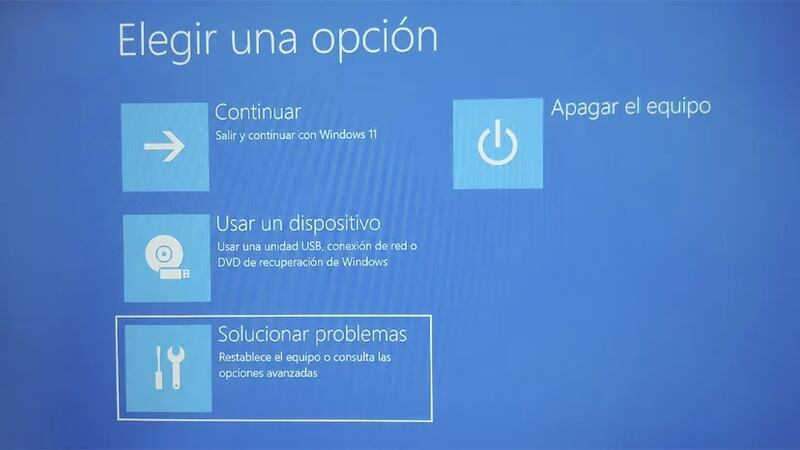 Solucionar problemas Windows