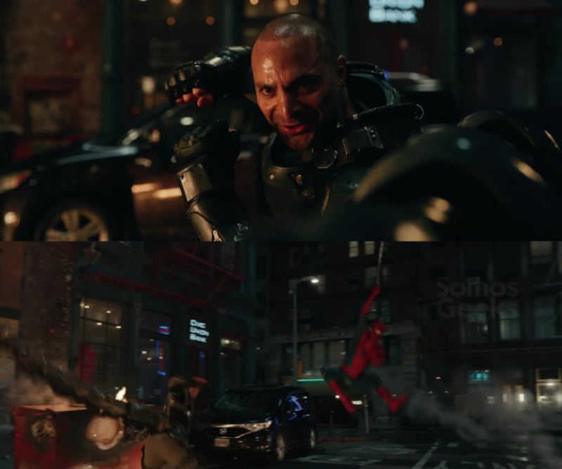 Scorpion en Spiderman 4.