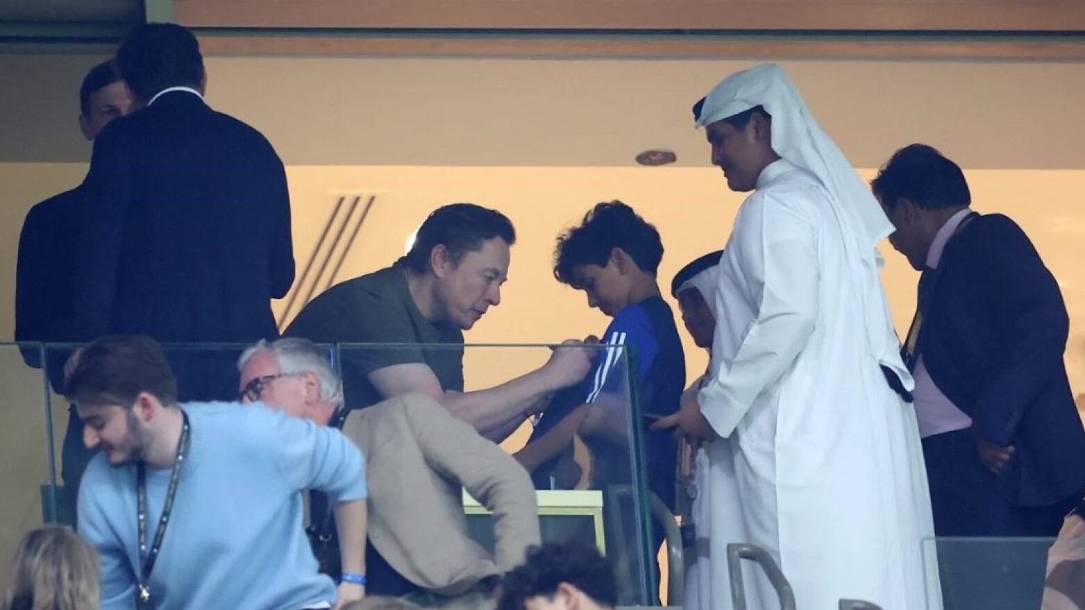 Elon Musk en Qatar 2022