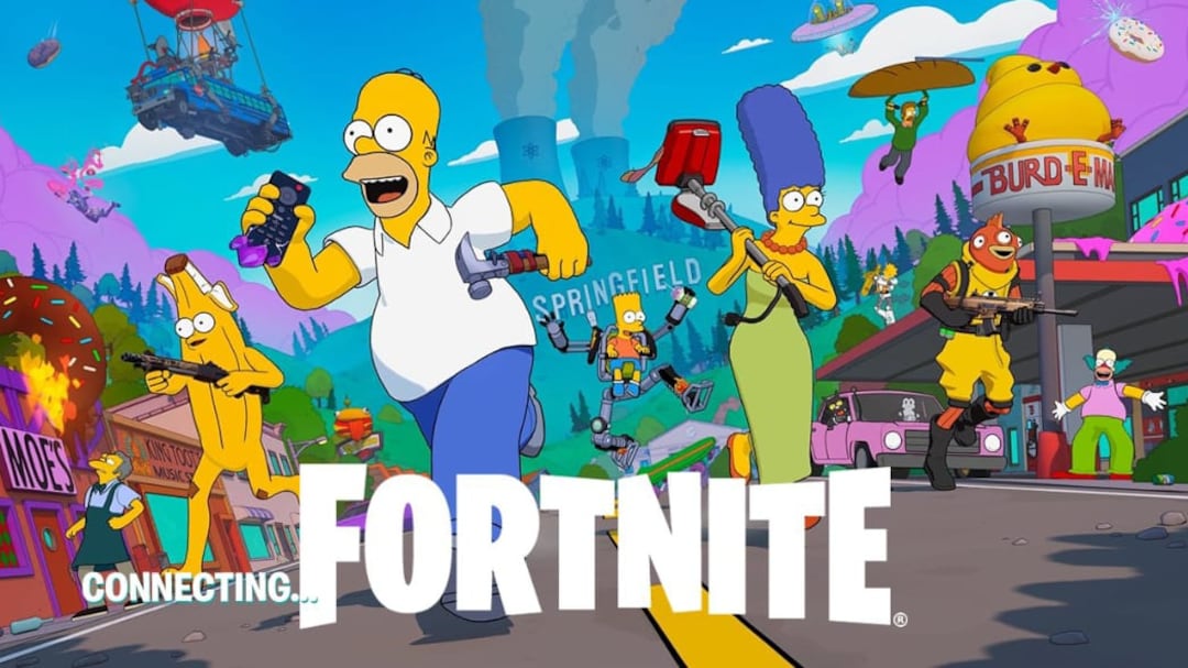 Los Simpson x Fornite