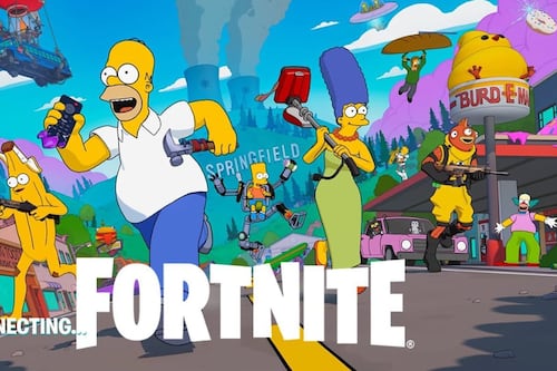 La colaboración de Los Simpsons con Fortnite ha sido el mayor éxito del videojuego en muchos meses