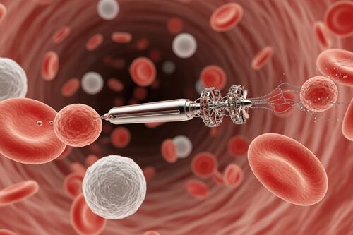 En Suiza desarrollaron un microrobot que navegará por tu sangre para destruir tumores