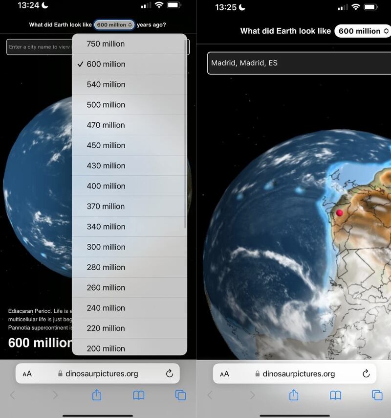 Ancient Earth en iPhone.
