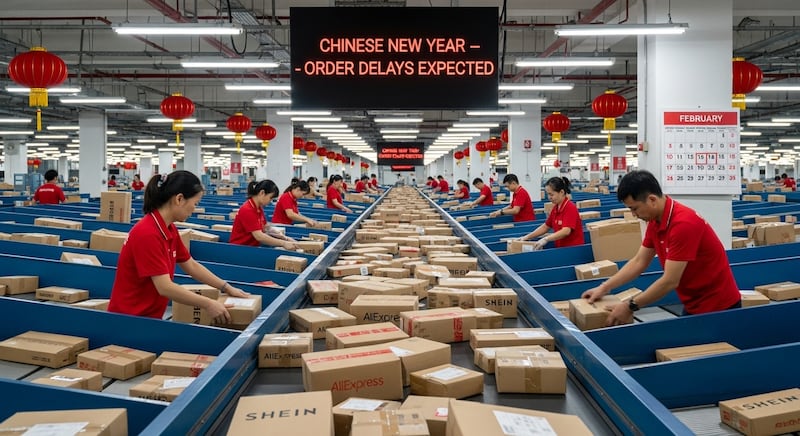 Shein y Aliexpress atrasan sus pedidos por el año nuevo - FW/Whisk