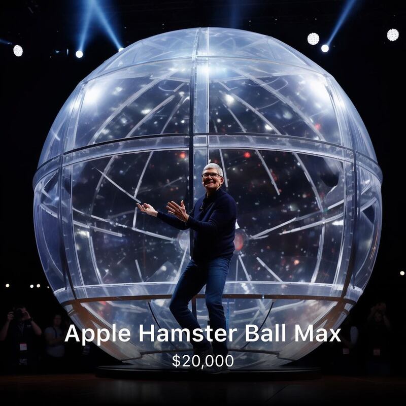 Apple Hamster ball Imagesby.ai