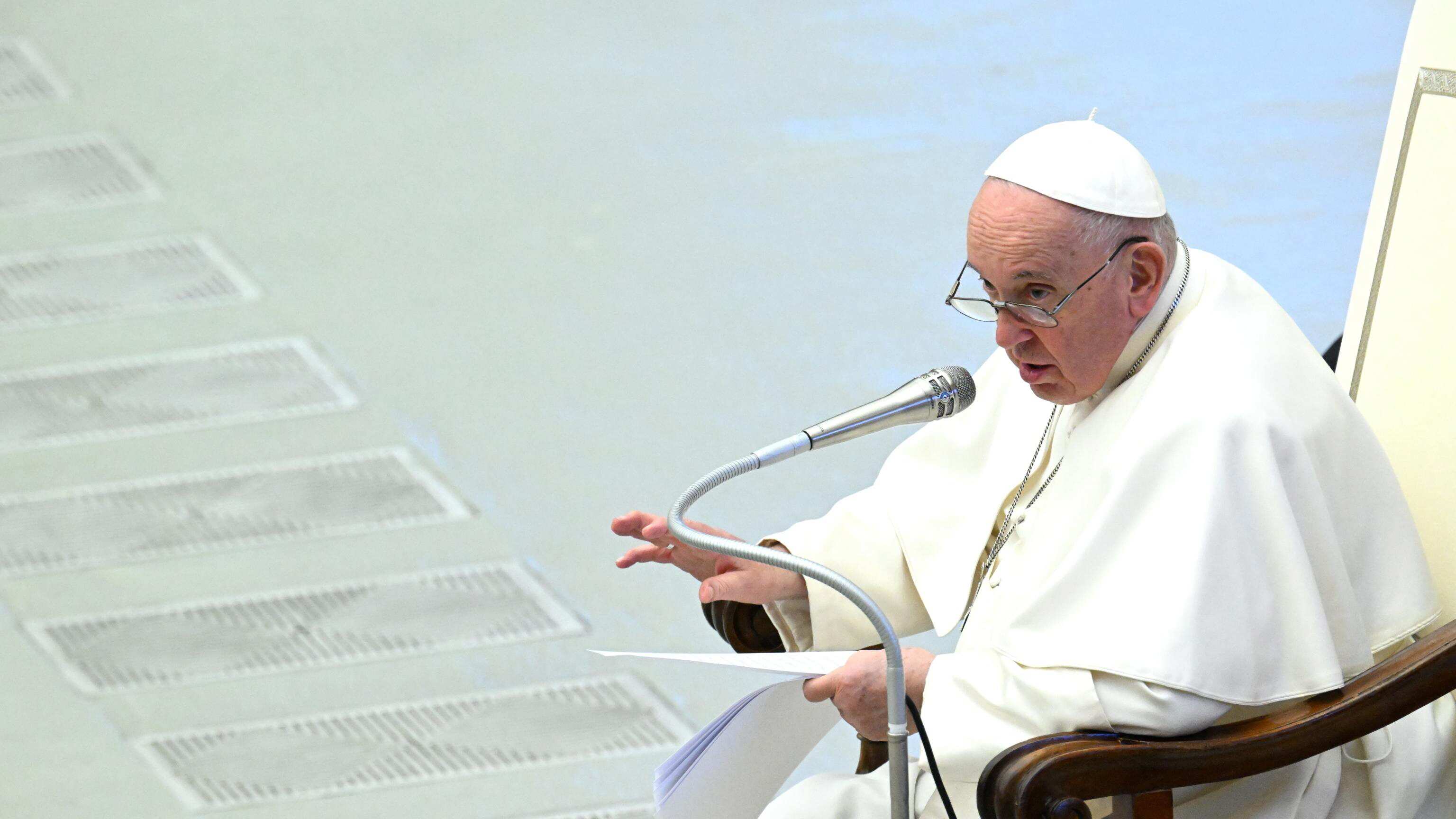 El papa Francisco en el Vaticano.